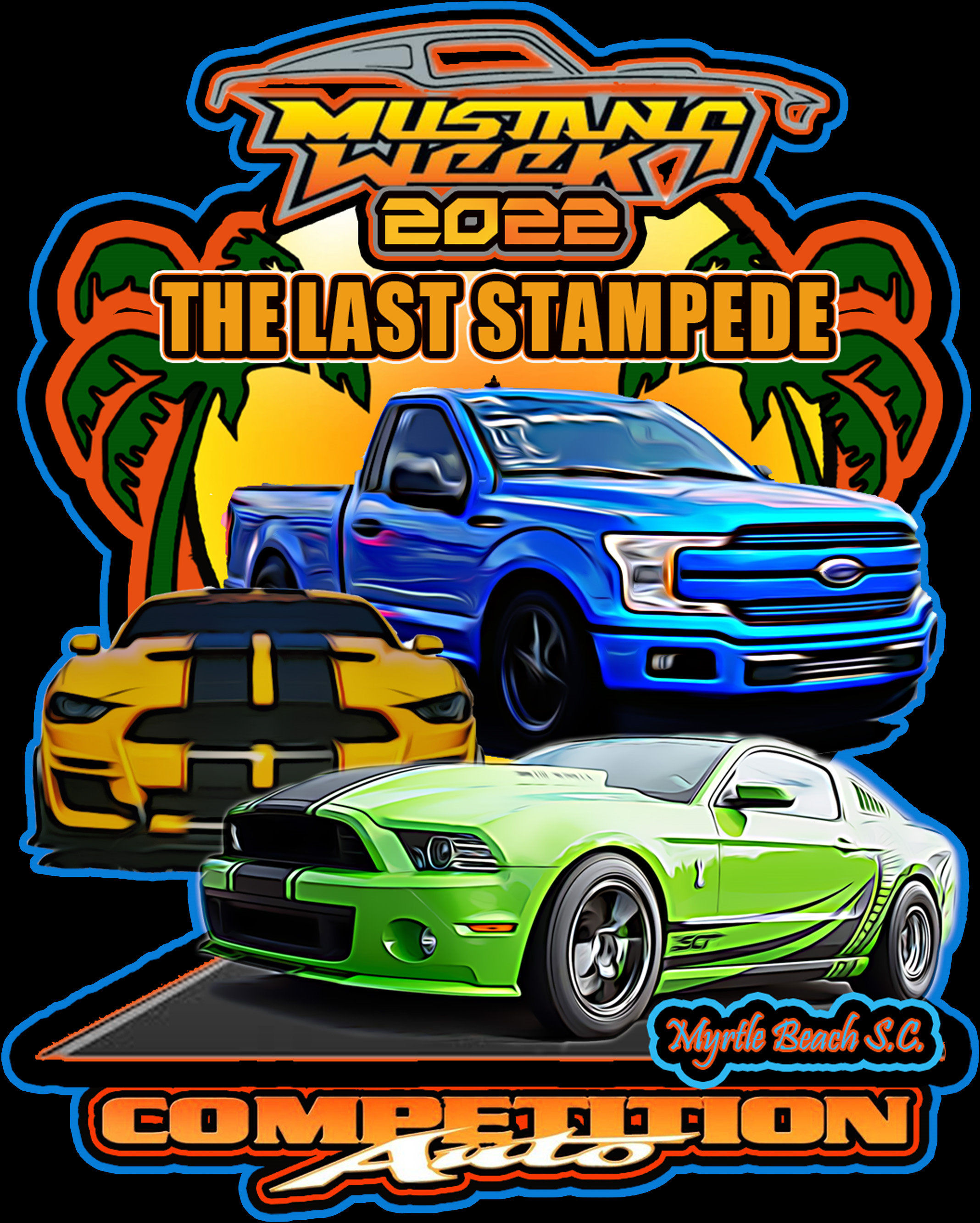 MUSTANG WEEK 2022 T-Shirts