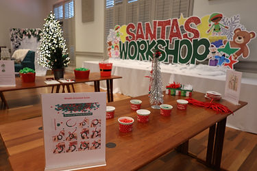 Santa Claus at Bedford Event Center’s Breakfast with Santa Event