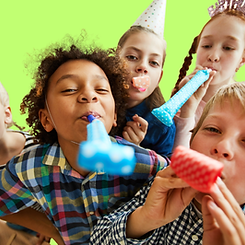 Kids birthday party celebration at Galaxy Zone indoor playground in Watertown CT