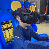 4D motion simulator Dark Ride at The Fun Lab in Blaine, MN