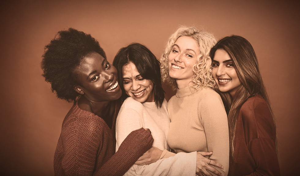 Diverse Women Smiling
