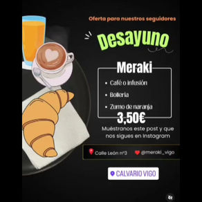 Oferta de desayuno