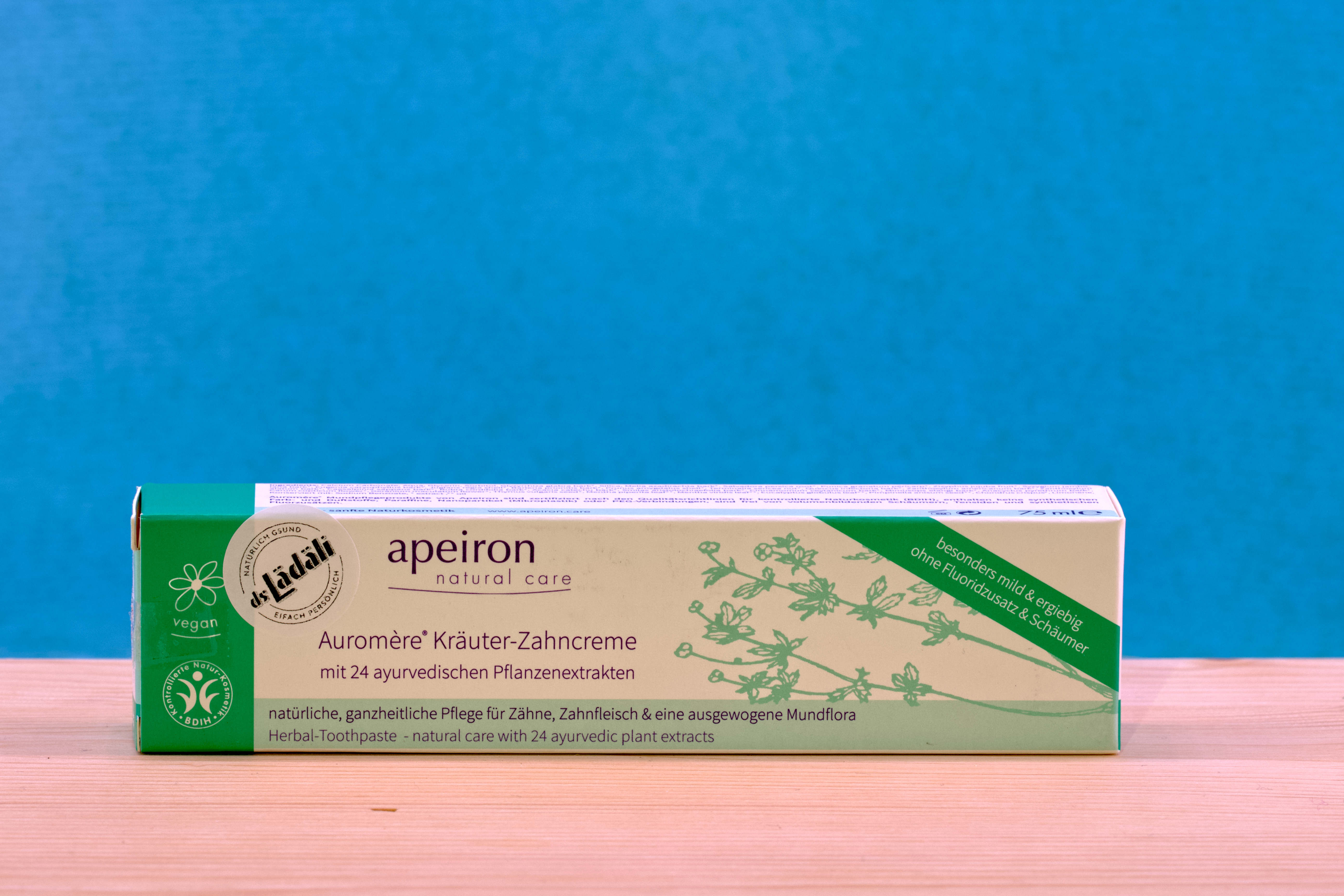 AUROMERE, fluorfreie Kräuter-Zahncreme