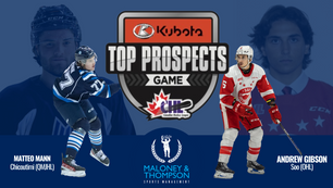 Gibson and Mann named to CHL Top Prospects Game