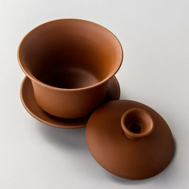 Thumbnail: Purple Clay Gaiwan Teaset Elegant Gaiwan