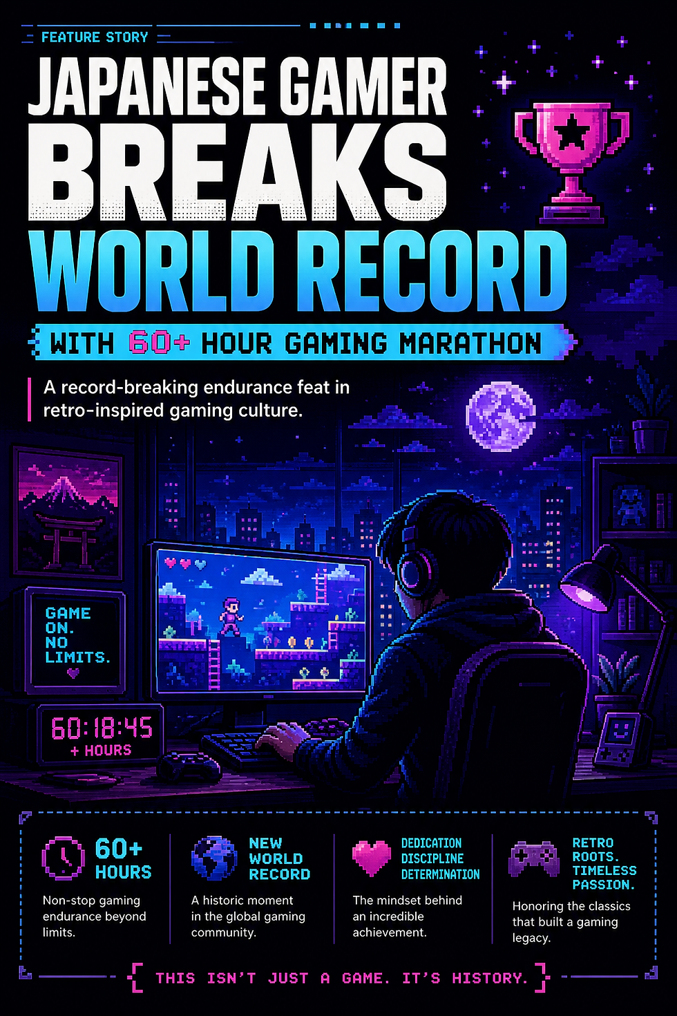 Japanese Gamer Breaks World Record With 60+ Hour Super Mario Marathon