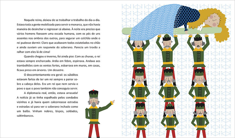 Miniatura: O Rei Inchado