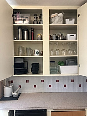 Organized Kitchen Cabinets