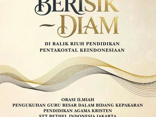 Sinopsis Akademik: Luruh dan Lara: Filsafat Berisik-Diam di Balik Riuh Pendidikan Pentakostal Keindonesiaan