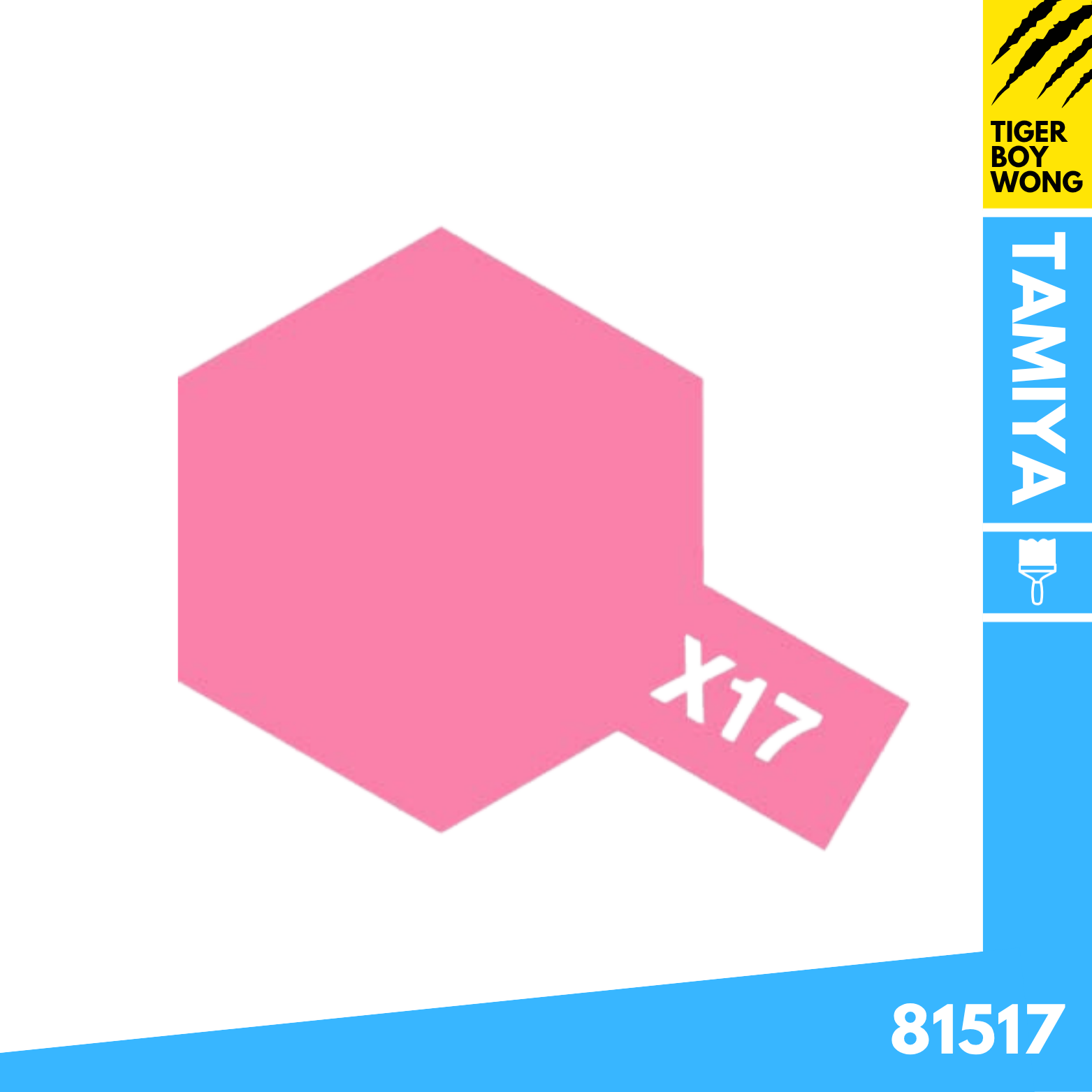 Tamiya 81517 Acrylic Mini X-17 Pink