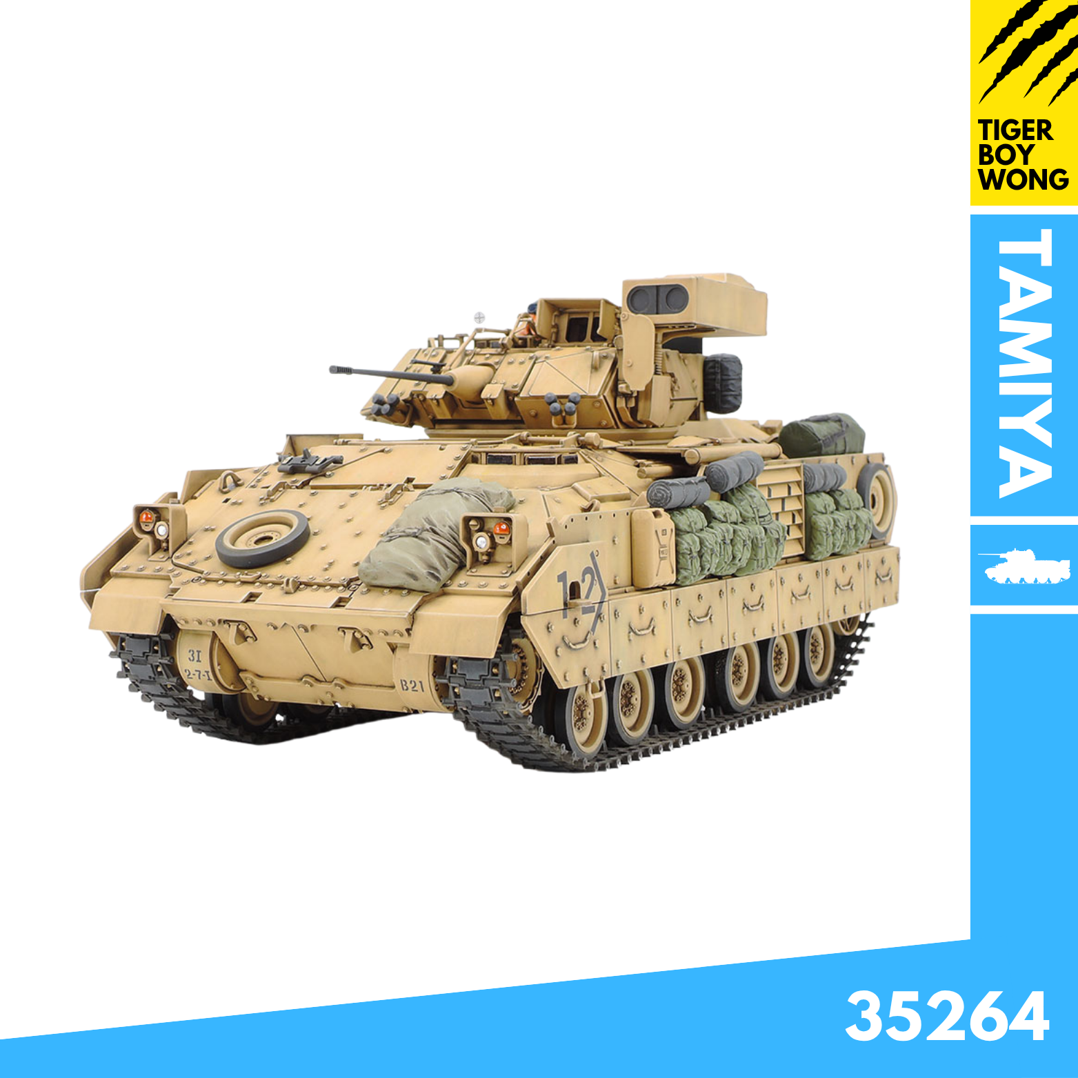 Tamiya 35264 1/35 M2A2 ODS Infantry Fighting Vehicle