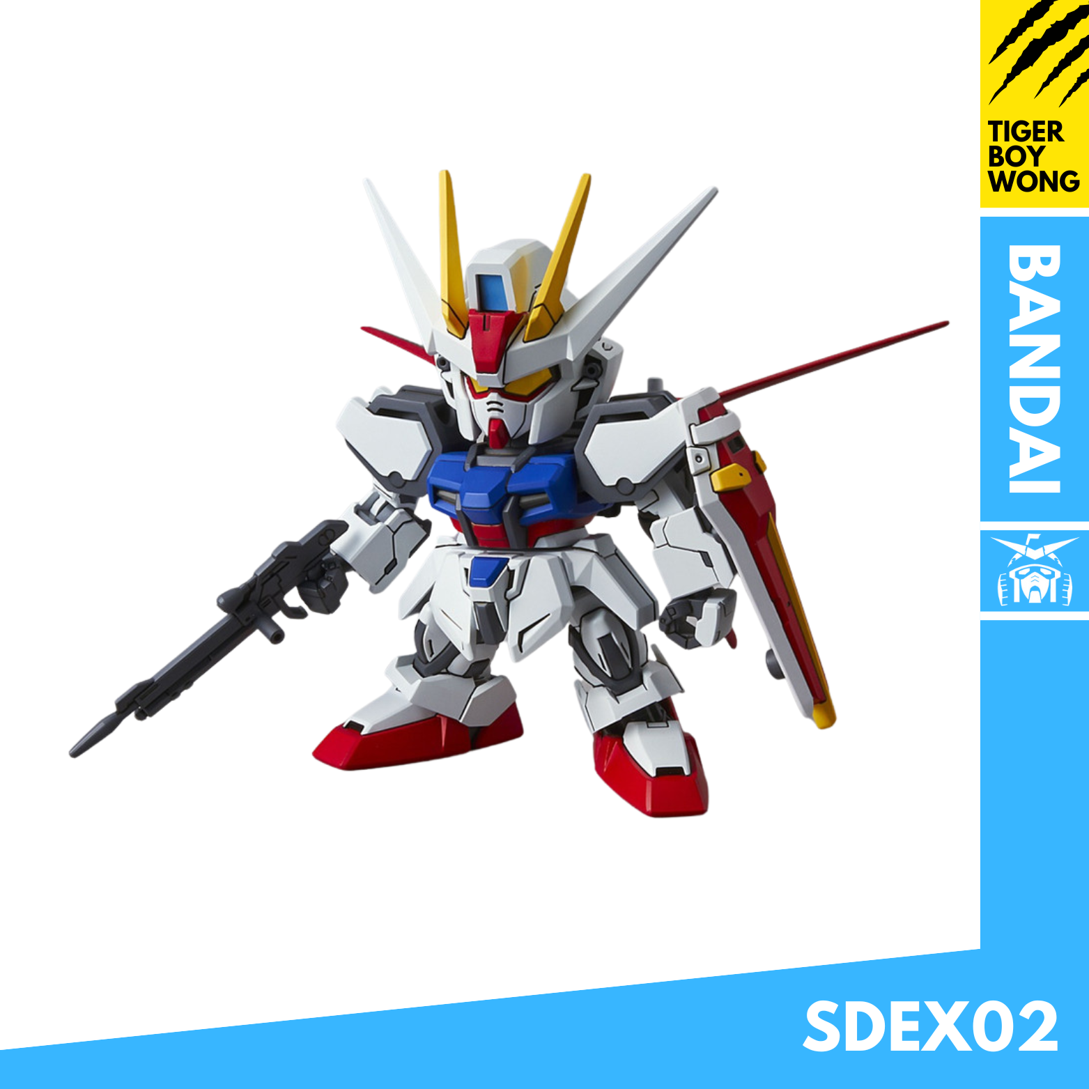 Bandai SDEX02 Aile Strike Gundam