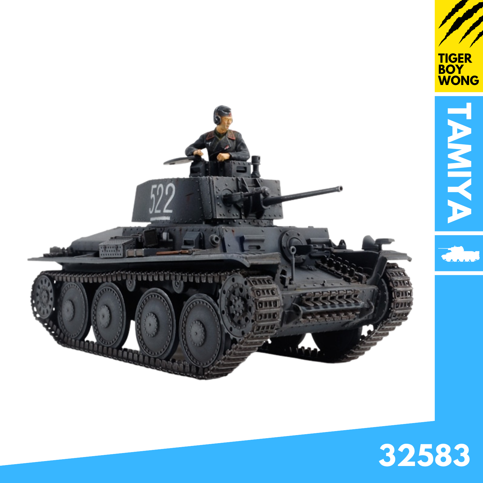 Tamiya 32583 1/48 German Pz.Kpfw.38(t) Ausf.E/F