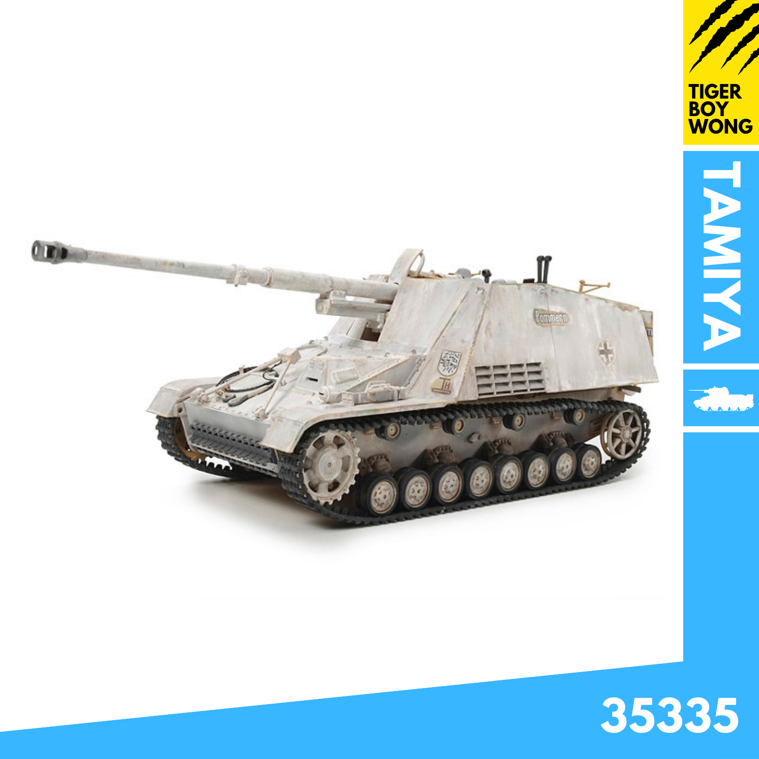 Tamiya 35335 1/35 German Self-Propelled Heavy Anti-Tank Gun Nashorn