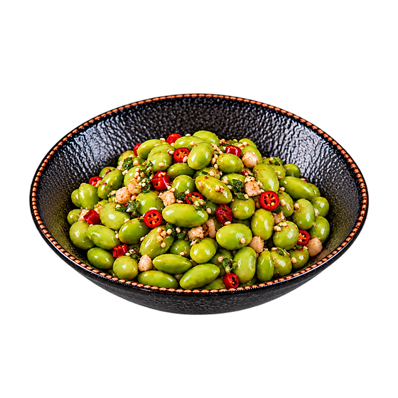 Marinierte Edamame – 凉拌毛豆