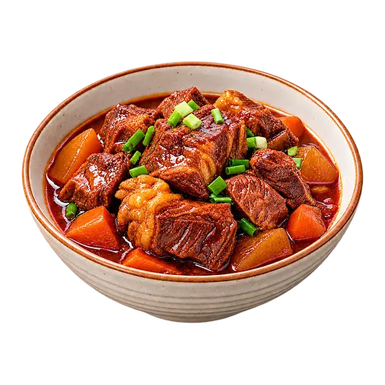 Geschmorte Rinderbrust nach chinesischer Art – 红烧牛腩