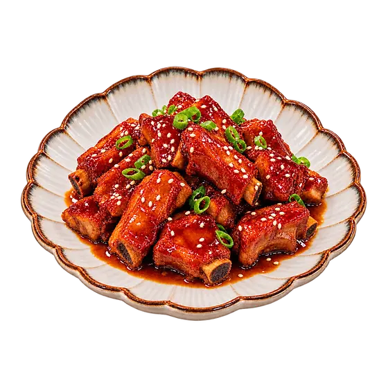 Schweinerippchen süss-sauer – 糖醋排骨