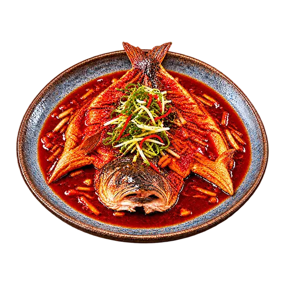 Wolfsbarsch süss-sauer – 糖醋鲈鱼