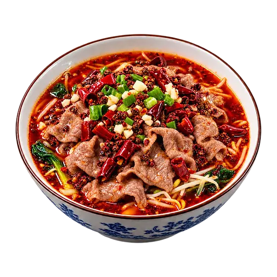 Rindfleisch in scharfer Sichuan-Brühe – 水煮牛肉