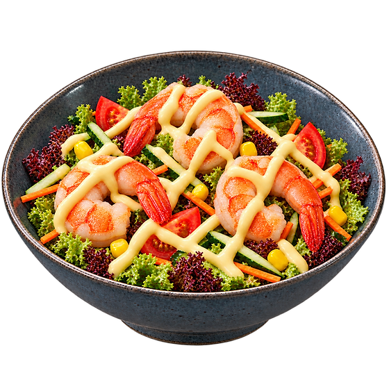 Crevettensalat – 大虾沙拉