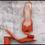Thumbnail: Orange Gold Crystal Slingbacks  Shoes