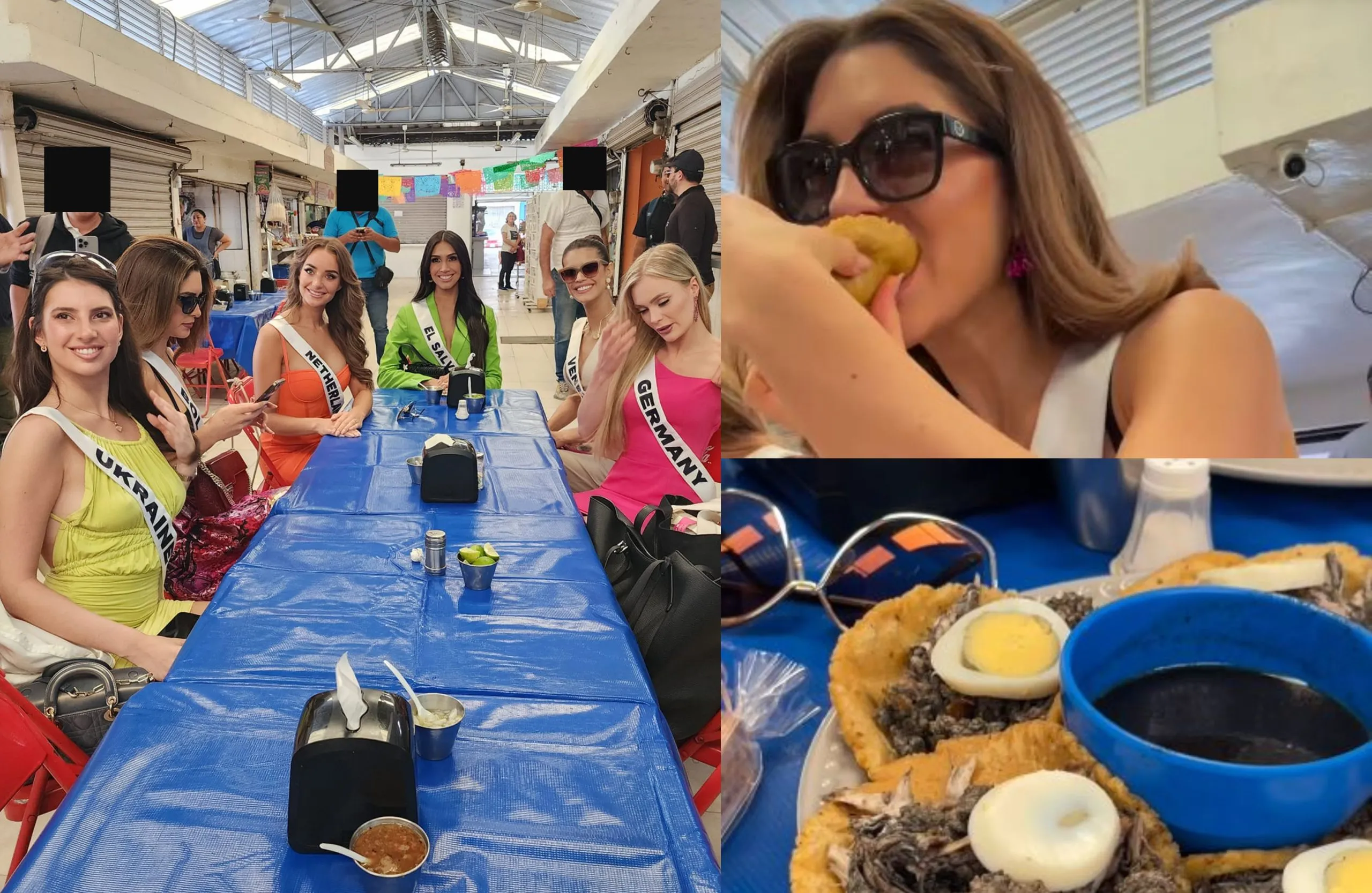 Galería de fotos de las participantes de Miss Universe 2024 explorando el Pueblo Mágico de Izamal, Yucatán, admirando su arquitectura colonial y el icónico Convento de San Antonio de Padua.