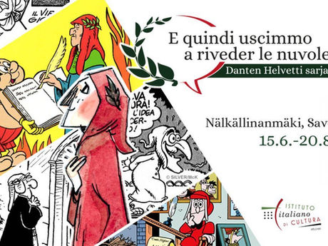 “E quindi uscimmo a riveder le nuvolette”: la Divina Commedia a fumetti in mostra in Finlandia