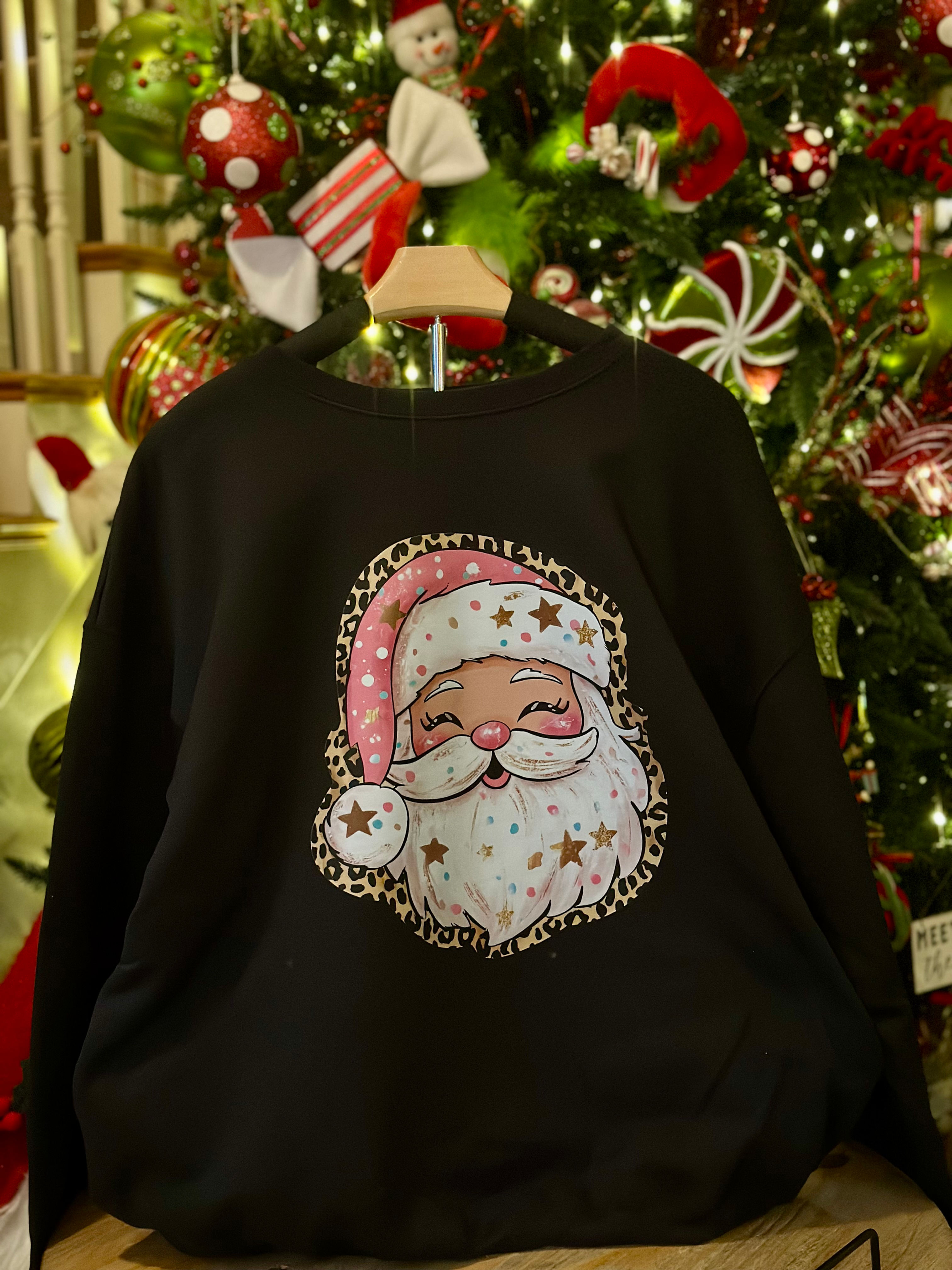 Santa Smiling Sweatshirt
