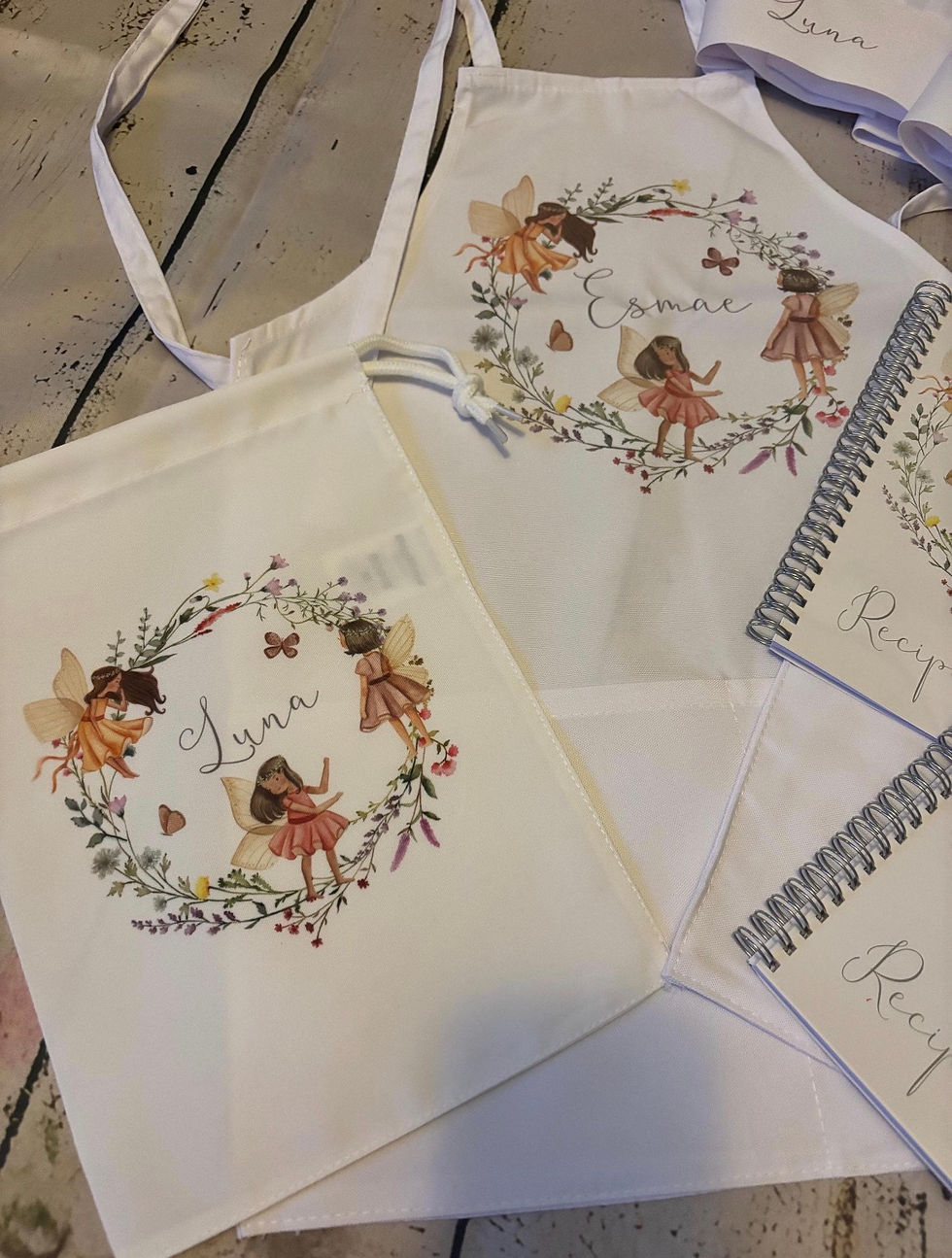 Thumbnail: Kids Fairy Garden Personalised Baking Gift Set