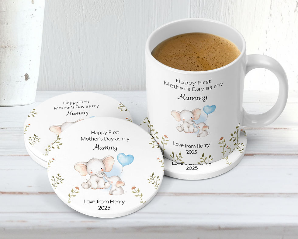 Thumbnail: Personalised First Mother's Day Mug Gift Set
