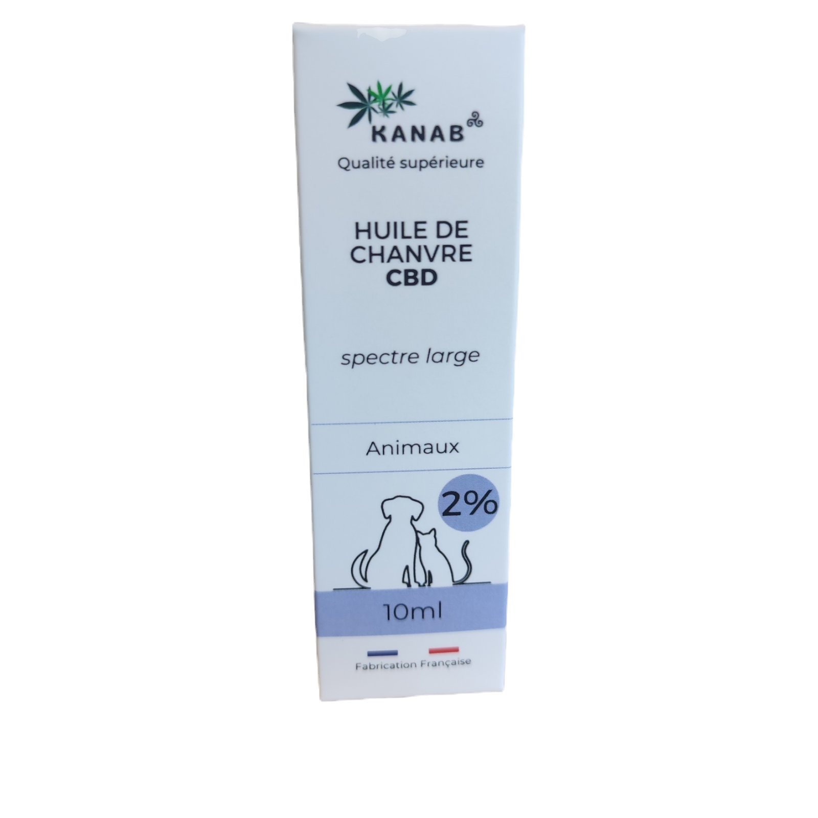Huile CBD Animaux 2%