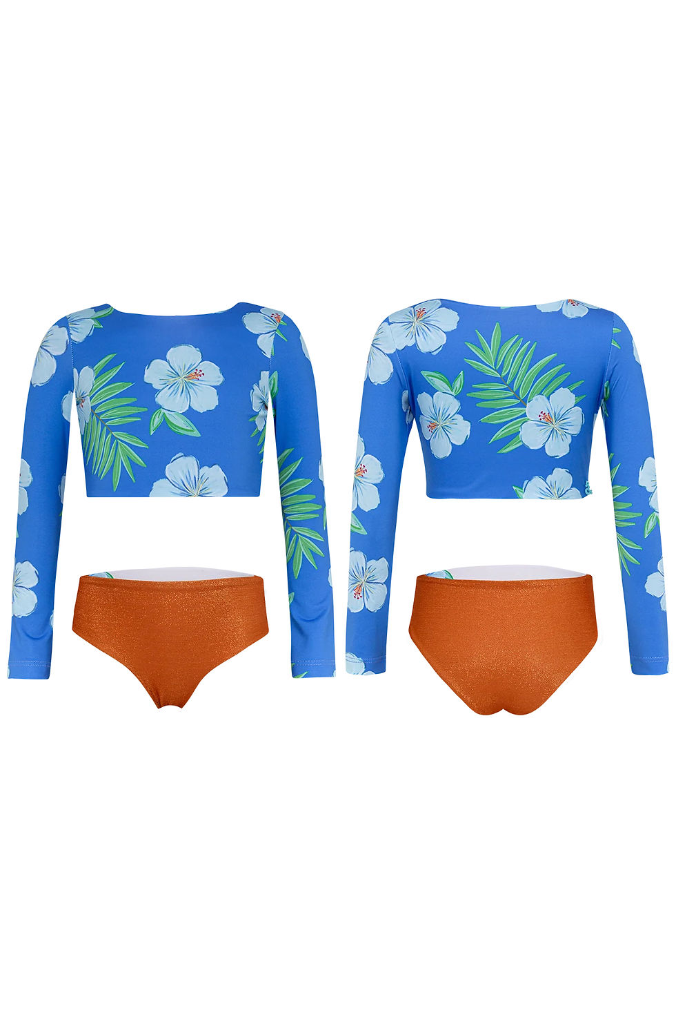 Thumbnail: HIBISCUS - LONGSLEEVE BIKINI