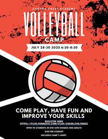 Canyon Crest Volleyball Camp 