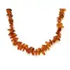 COLLIER AMBRE BEBE clips 32-33cm