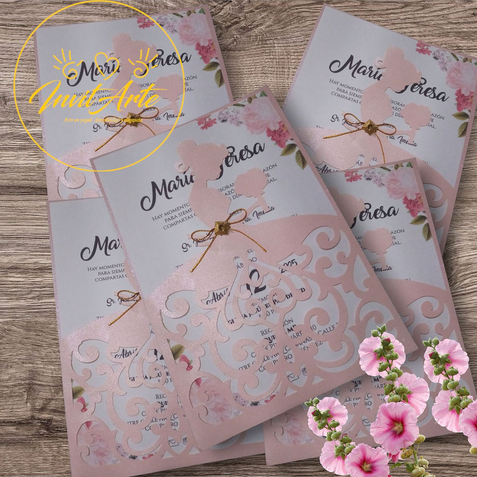 Invitación Princesa (50pzas.)