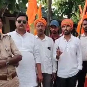 खुलेआम मांस की बिक्री पर लगी रोक!..राष्ट्रीय बजरंग दल के जिला अध्यक्ष ने अभियान चलाकर अवैध दुकानों को कराया बंद