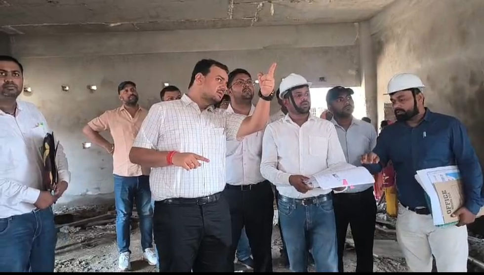 ‼️गुरुकुल परंपरा और!..आधुनिक शिक्षा के लिए,मनिहारी में बन रहा अत्याधुनिक आवासीय विद्यालय‼️