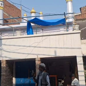 ⭕नाला निर्माण के दौरान गिरी मस्जिद की दीवार!..नगर पालिका ने जारी किया ध्वस्तीकरण नोटिस