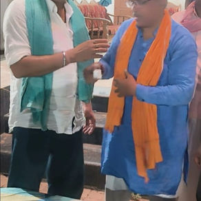 ⭕रामलीला परिवार ने मनाया!..राजेश जायसवाल का जन्मोत्सव,केक काटकर दी बधाई, गूंजे मंगल गीत