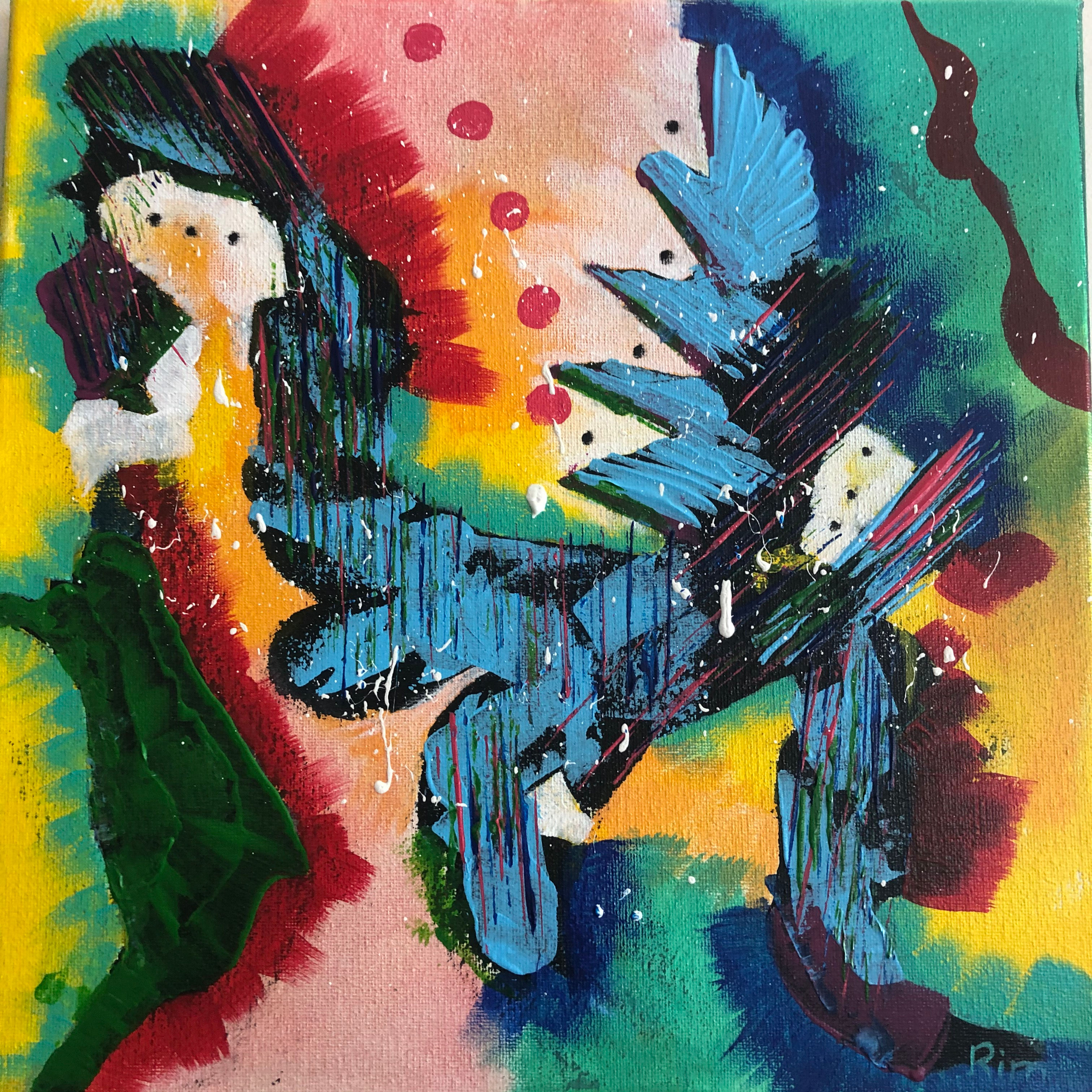 Sonya, 12x12"