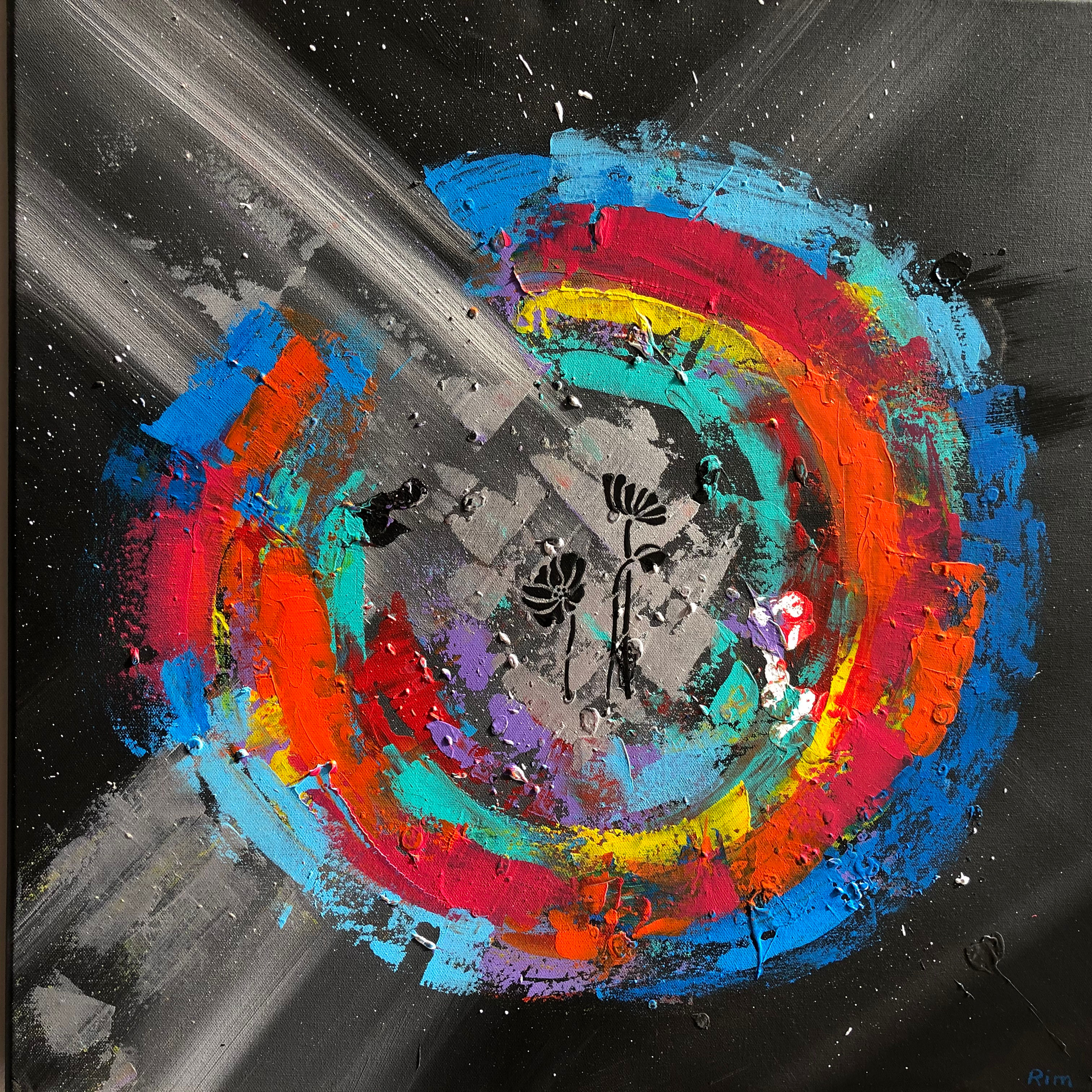 My Planet, 24x24"