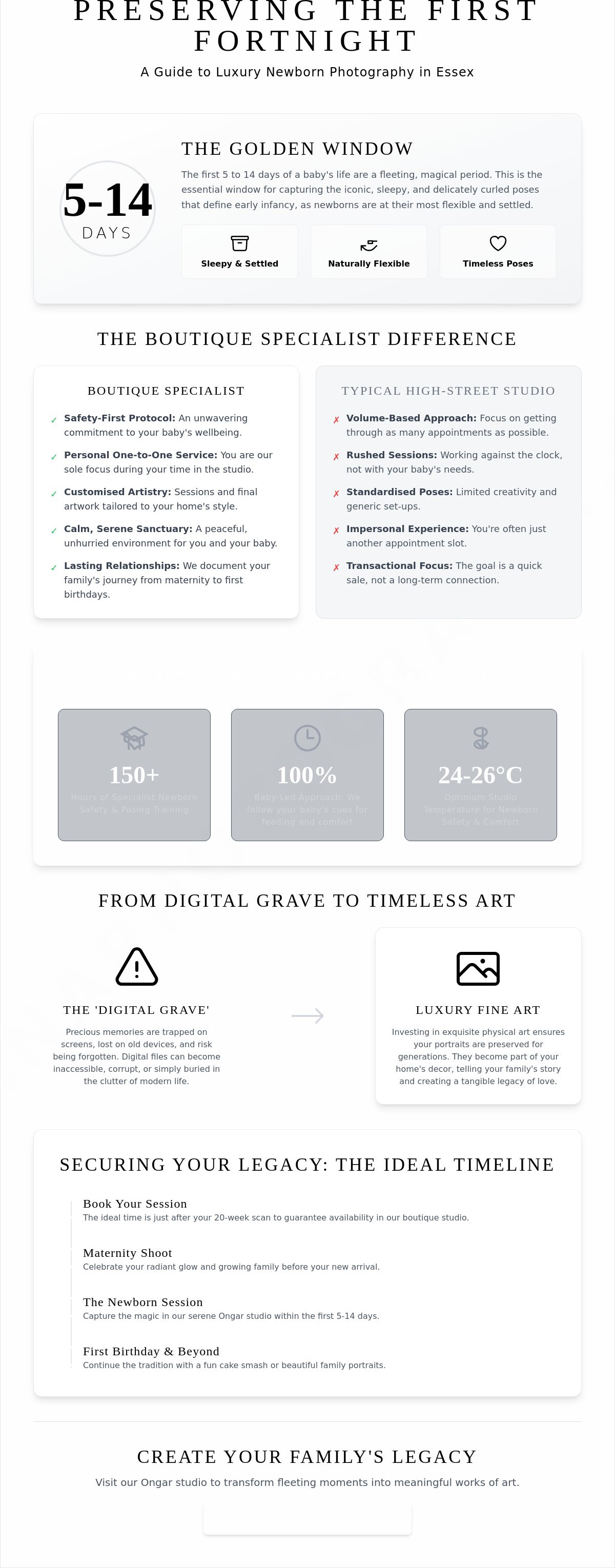 Newborn photographer Essex