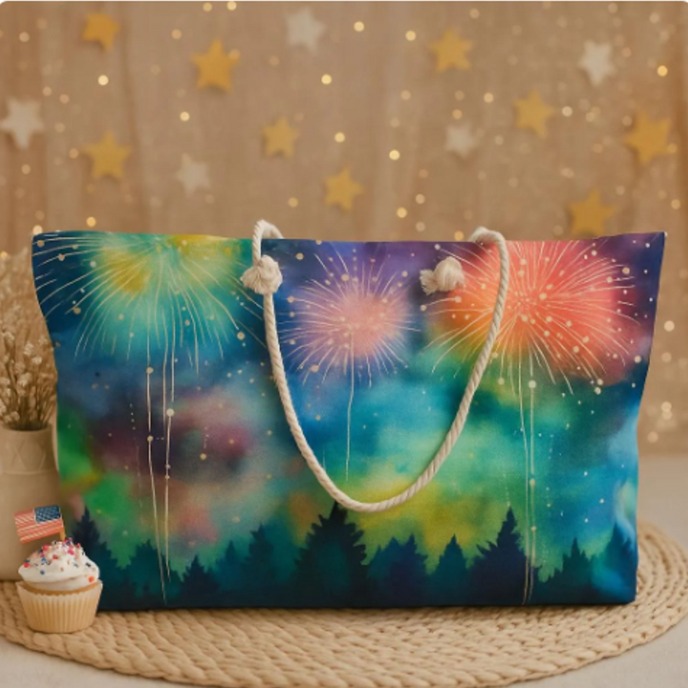 Thumbnail: Celebration Weekender Tote Bag