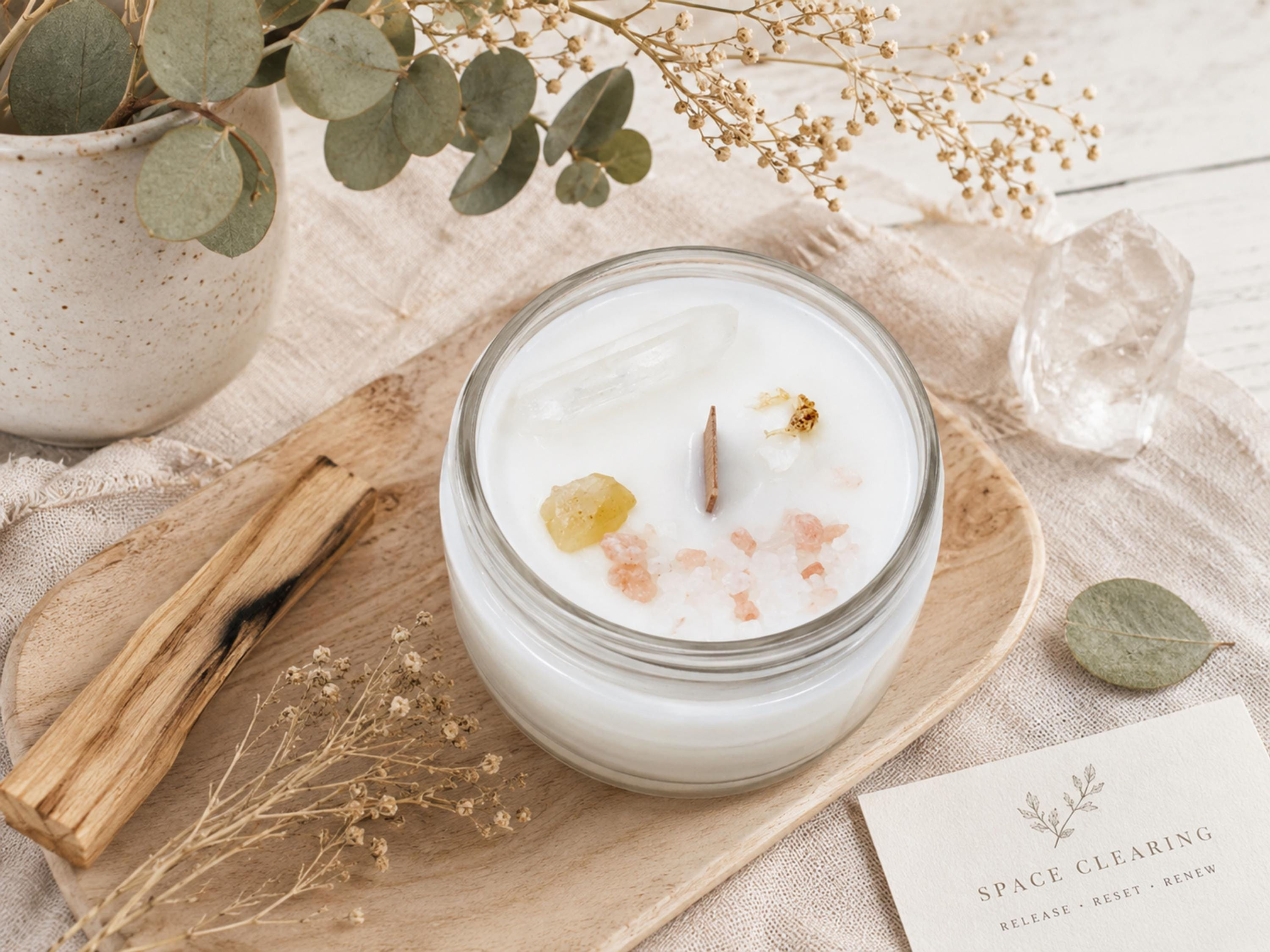 Space Clearing Candle