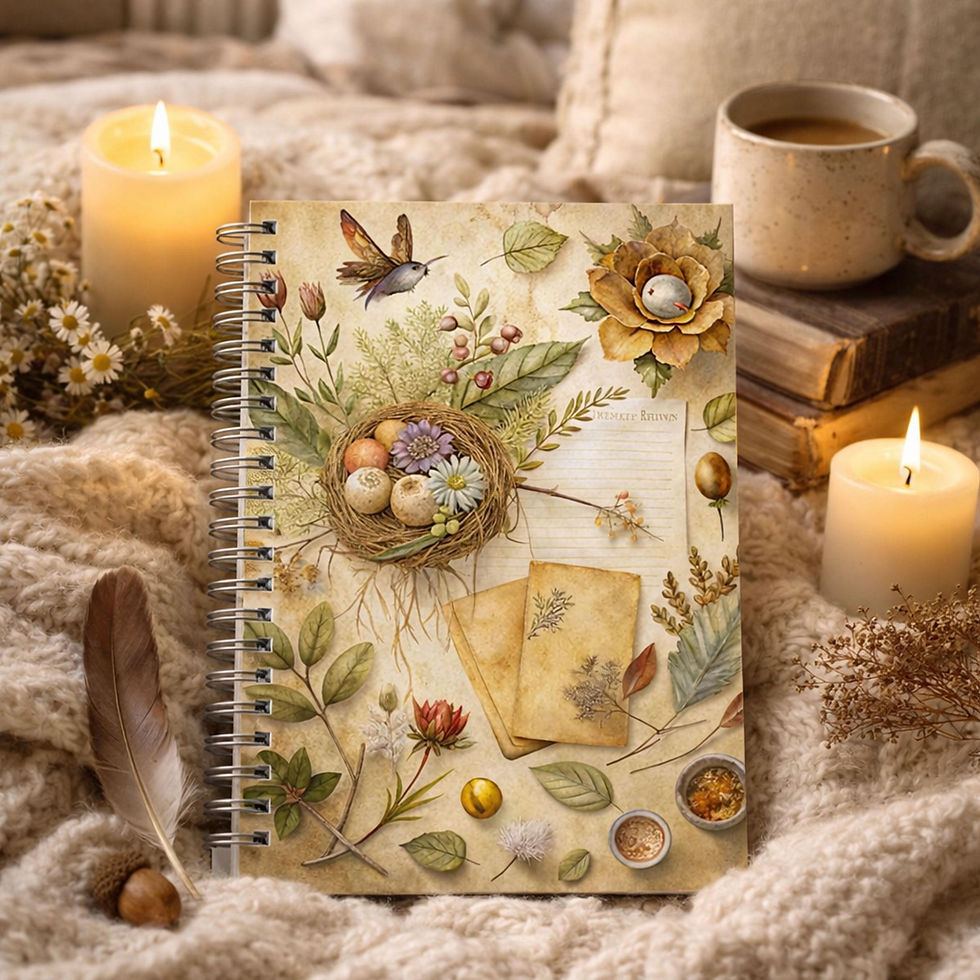 Thumbnail: Serene Herbal Notebook