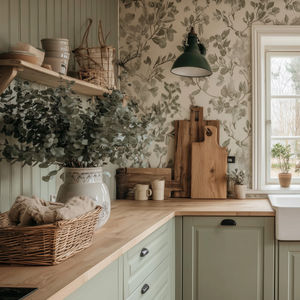 A Farmhouse Kitchen in Spring: Seasonal Touches That Feel Fresh and Welcoming 🌿