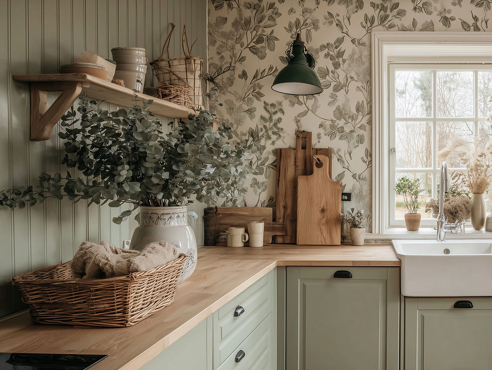 A Farmhouse Kitchen in Spring: Seasonal Touches That Feel Fresh and Welcoming 🌿