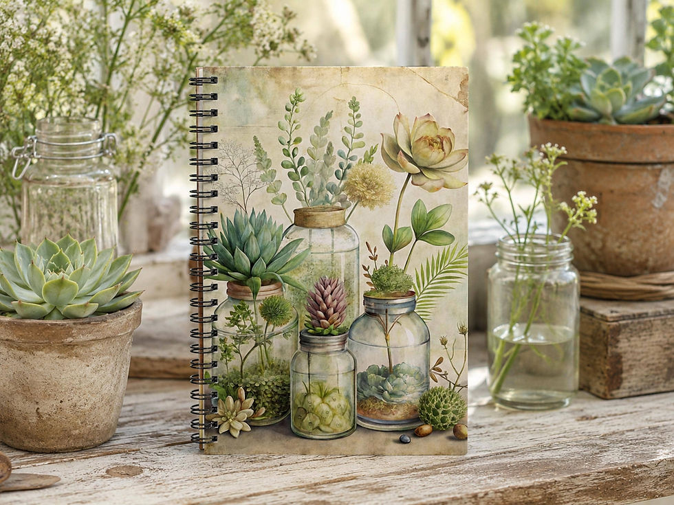 Thumbnail: Botanical Jar Notebook