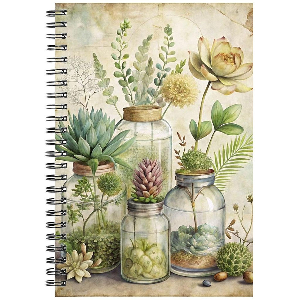 Thumbnail: Botanical Jar Notebook