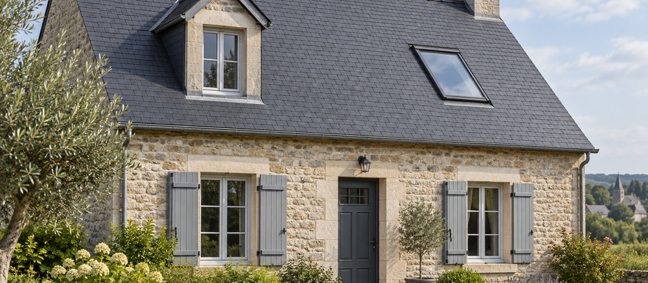Comparaison architecturale d’une lucarne avec ouverture verticale et d’une fenêtre intégrée dans le plan d’une toiture